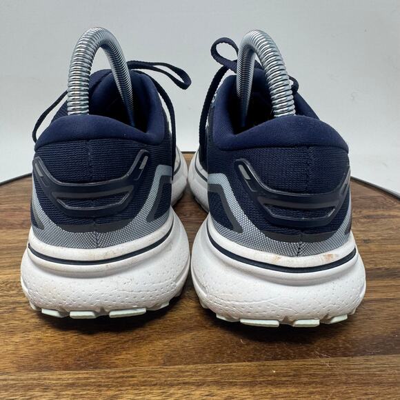 Brooks Ghost 15 1203801B012 Navy Women's Size 7.5 NO INSOLES - Picture 4 of 10